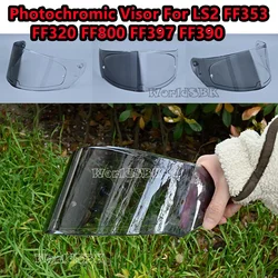 Photochromic Visor for LS2 FF320 Stream FF353 Rapid FF328 FF800 Helmet Lens Shield  Windshield  Autochromic Protective goggles