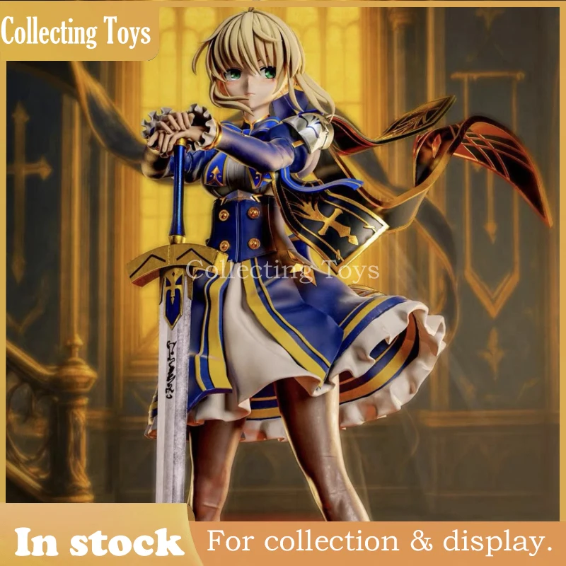 

In Stock Ane Studio Saber Altria Figure Fate Stay Night Peripheral Desktop Statue Collectible Trendy Action Figure For Anime Fan