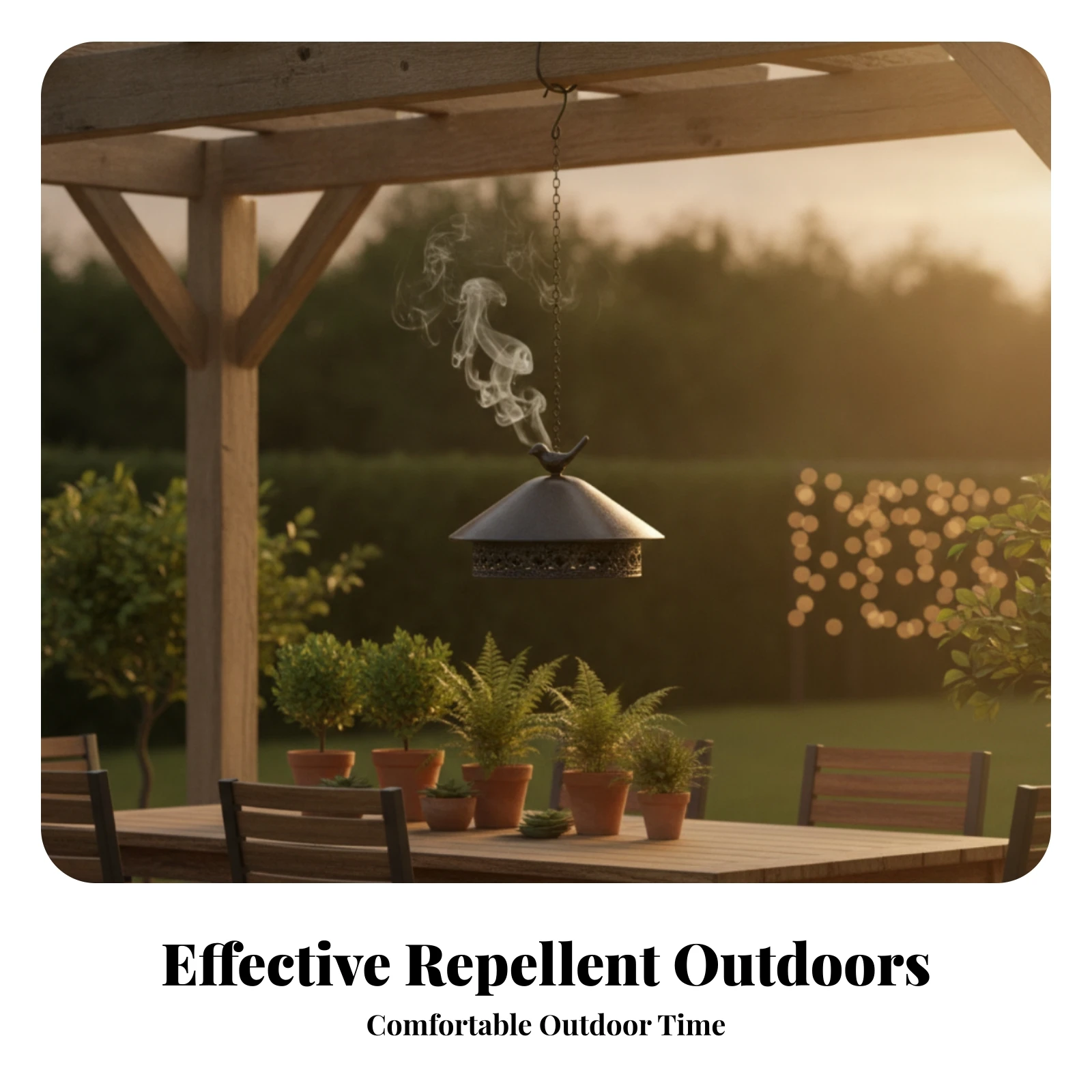 2 Pieces Hanging Bug-Deterring Incense Box Garden Item Ornamental Hanging Bug-Deterring Coil Holder Iron Incense Box Enclosed