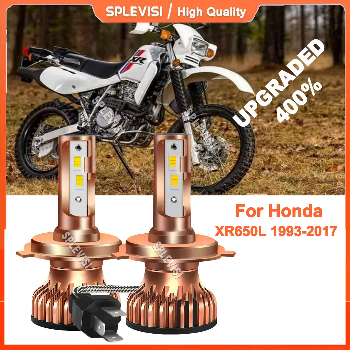 

Передняя фара для мотоцикла Honda XR650L 1993-2017 XR250L 1991-1996