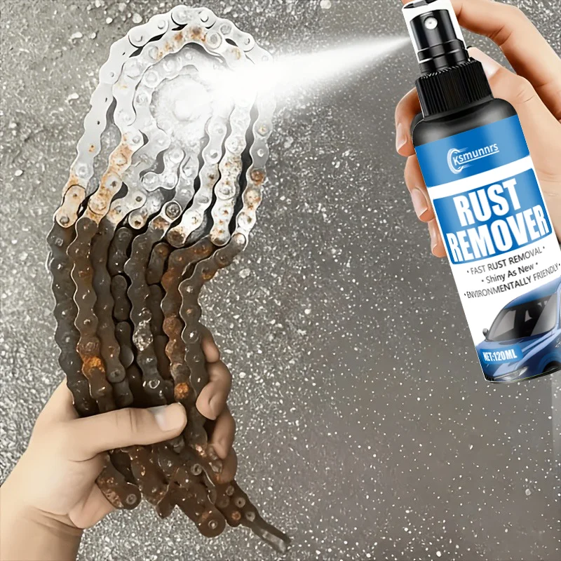 Metal Rust Remover & Protector Spray - Heavy-Duty Corrosion Inhibitor with Hydrogen Peroxide, Rapid-Acting Formula for Cars, Tru