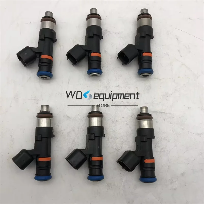 6pcs 0280158055 Fuel Injector for Ford Mustang 4.0L 2005-2010 Ford Ranger  Explorer Sport Trac 2006~2010