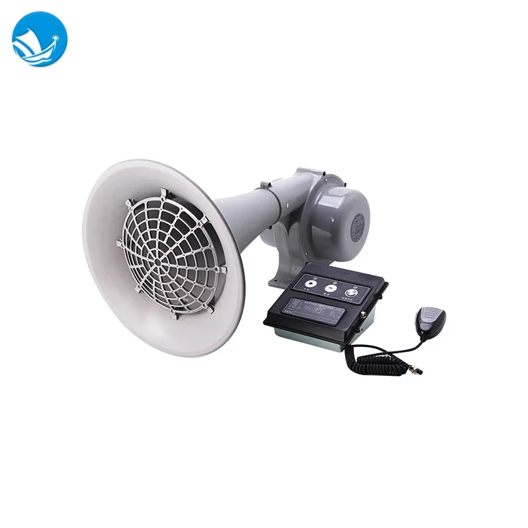 BZCDD-300A Marine 300W Outdoor Waterproof Electric Speaker Whistle Air Horn With ISO Certificate
