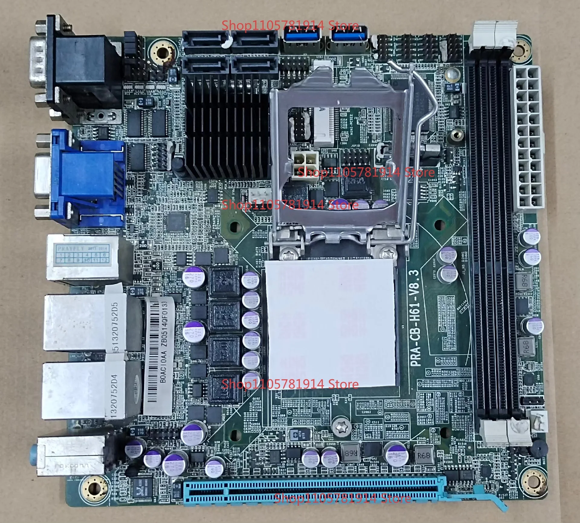For PRA-CB-H61 Industrial Control Main Board LGA1155 Supports The Second Generation Core Processor