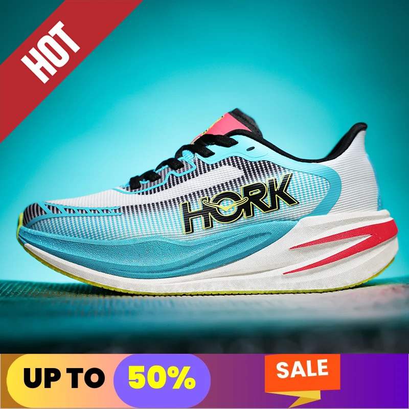 

NEW Running Shoes CarbonBoard Marathon Casual Men Sports Fitness Lightweight Womens Comfortable Athletic Antiskid Gym Sneakers