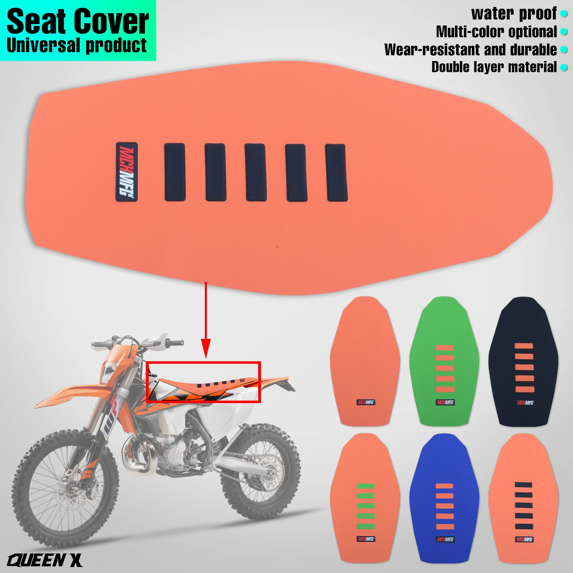 

Чехол на сиденье мотоцикла для 250-450 TC FC FE TC TE для YAMAHA KAWASAKI SUZUKI HONDA Dirt Bike, подушка сиденья