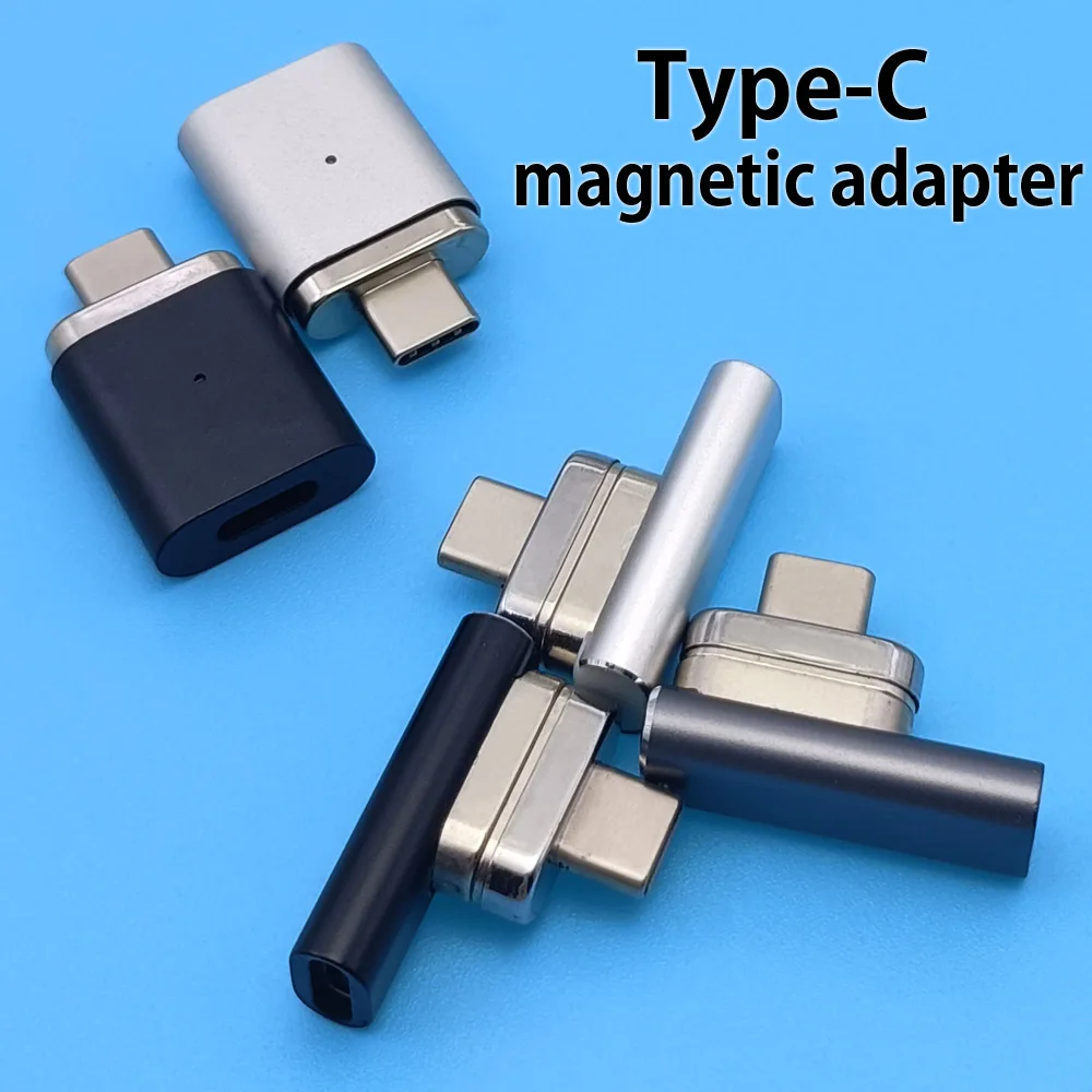 

Type-C 3.1 USB C Magnetic Adapter 20Pin Notebook Laptop PD Charging Converter for MacBook/Huawei/Xiaomi PC Data Accessories