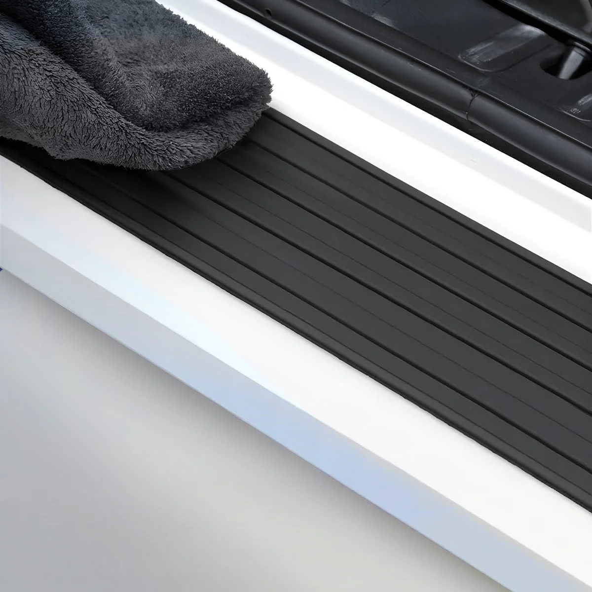 Car Boot Sill Protector Rear Bumper Anti-Scratch Guard Strip Universal Auto Trunk Threshold Protection Trim