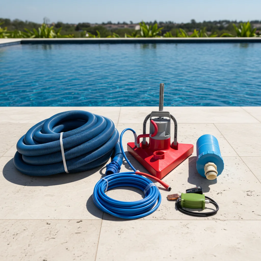 High Suction Pool Triangle Suction Cup Anti-tangle Drain Pipe ABS Body Swimming Pool Cleaning Equipment