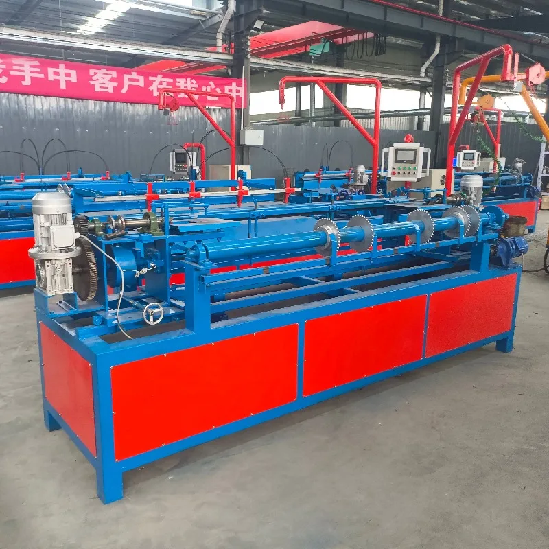 Customized Automatic Steel Mesh & Iron Net Making Machine Wire Mesh Machine & Chain Link Fence Machine PLC & Motor