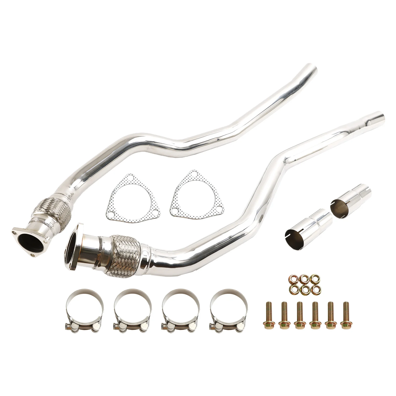 Exhaust Racing Downpipes for 3.0T V6 B8 S4 B8/B8.5 S4 S5 A6 A7 Q5 SQ5