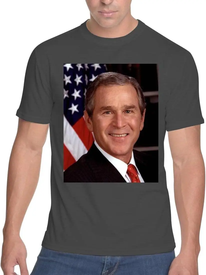 George W Bush - Men's Soft & Comfortable T-Shirt SFI #G743602