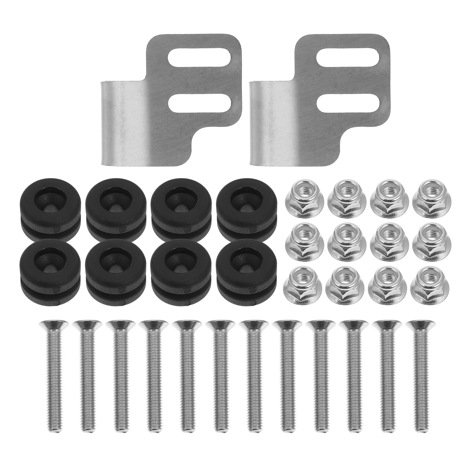 

1Set Motorcycle Mounting Bracket Kit Quick Install Secure Motorcycle Trunk Mount Hardware Tail Box Luggage Rack