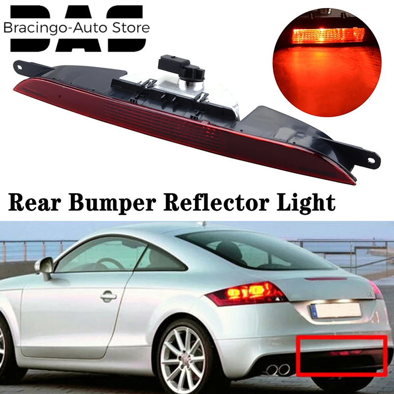 

Bracingo Fit For Audi TT MK2 2007-2014 LED Brake Light Car Rear Bumper Third Tail Signal Lamp Assembly Car Accessories