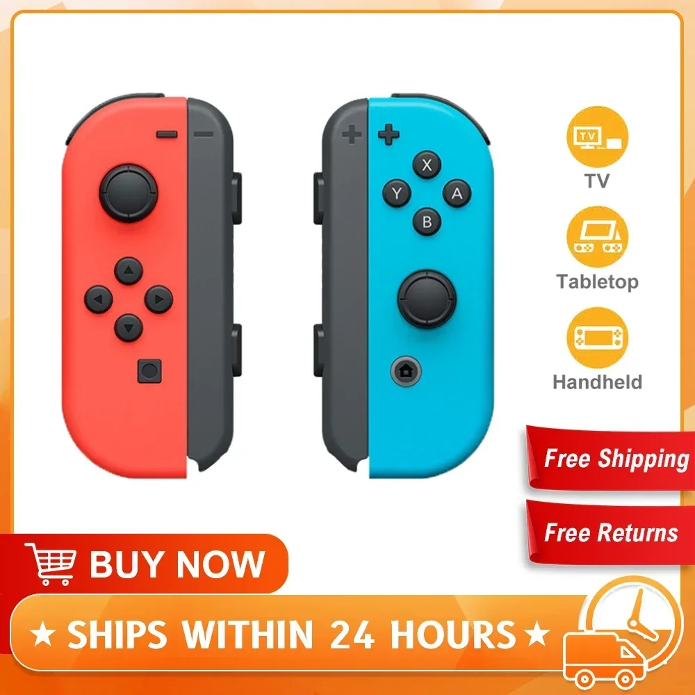 Joy Con Wireless Gamepad Joystick Controller Switch Joy Con Dual Vibration Screen shot Motion Controller Wake up