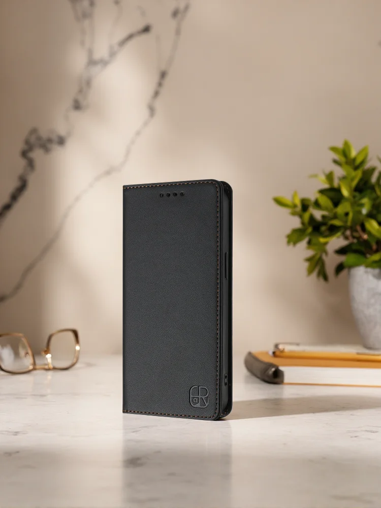 Magnetyczne etui z klapką z wysokiej jakości skóry do Xiaomi 17 Pro Max 17 15 14 Pro 14 13 Ultra 15T 14T Civi 3 2, smukłe etui ochronne — zdjęcie produktu 7