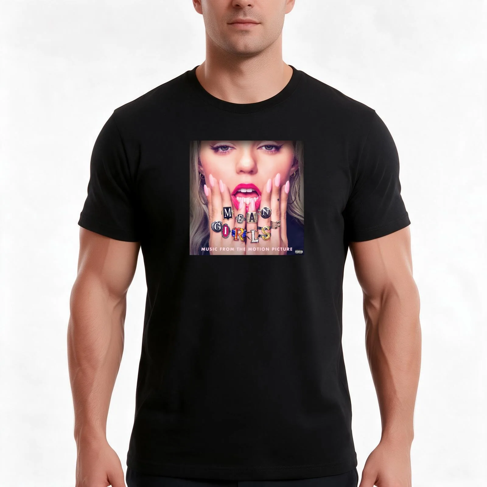Renee Rapp Mean Girls T-Shirt, Summer Casual Cotton Tee, Oversized Streetwear Tops, Vintage Graphic Print, Unisex Men Women