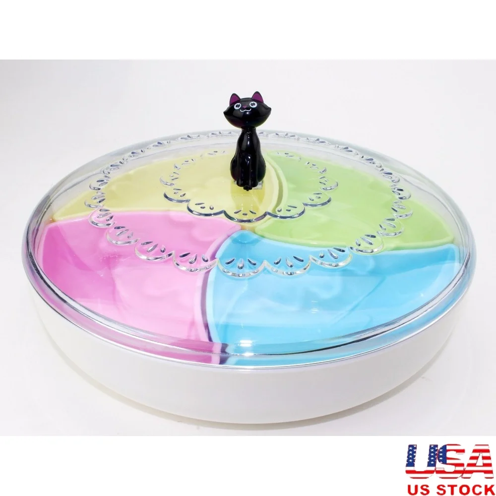 

Новинка, дизайн, коробка конфет Lucky Cat, герметичный прочный пластиковый контейнер для хранения продуктов, кухонный органайзер, многоцелевая идея для подарка