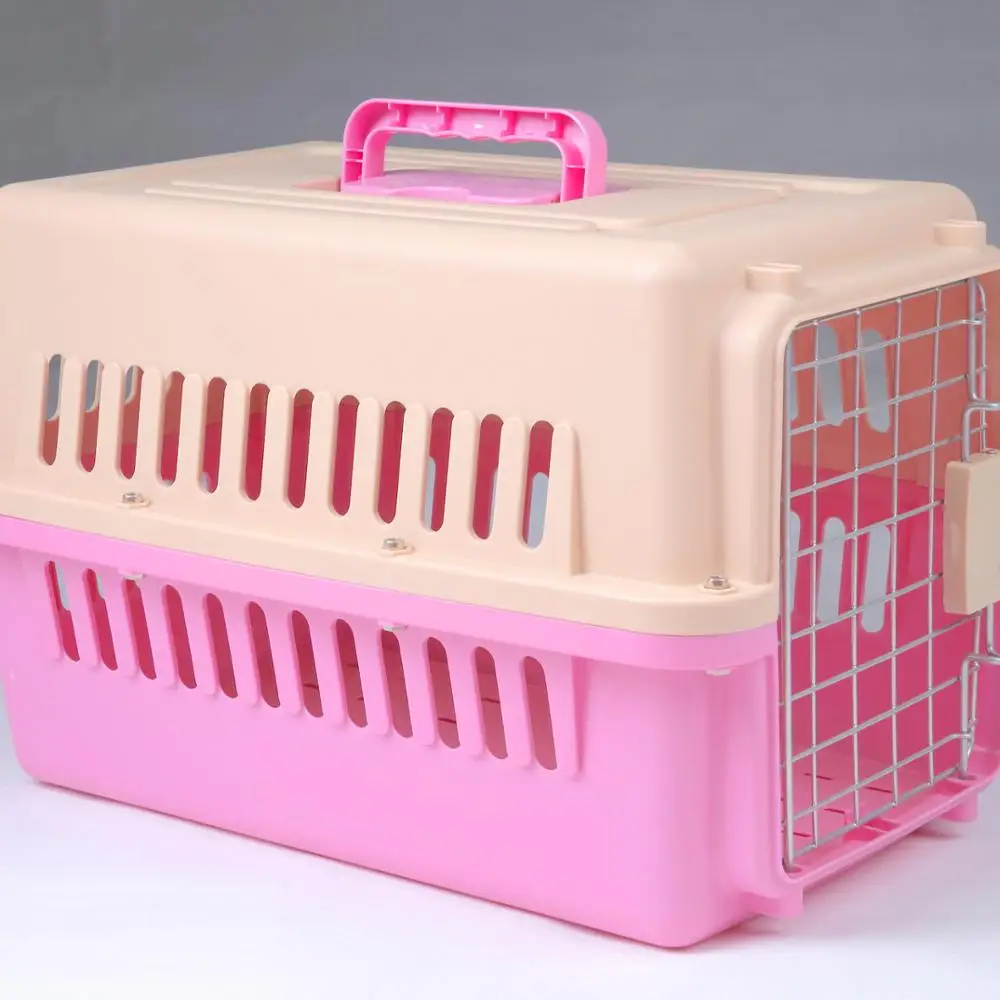 

Durable Travel Pet Carrier Outdoor Portable Airline Pet Cage