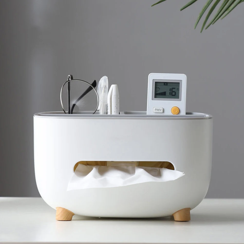 

Creative Tissue Box Household Storage Box Modern Design Lightweight Multipurpose Organizer For Kitchen Bedroom Living