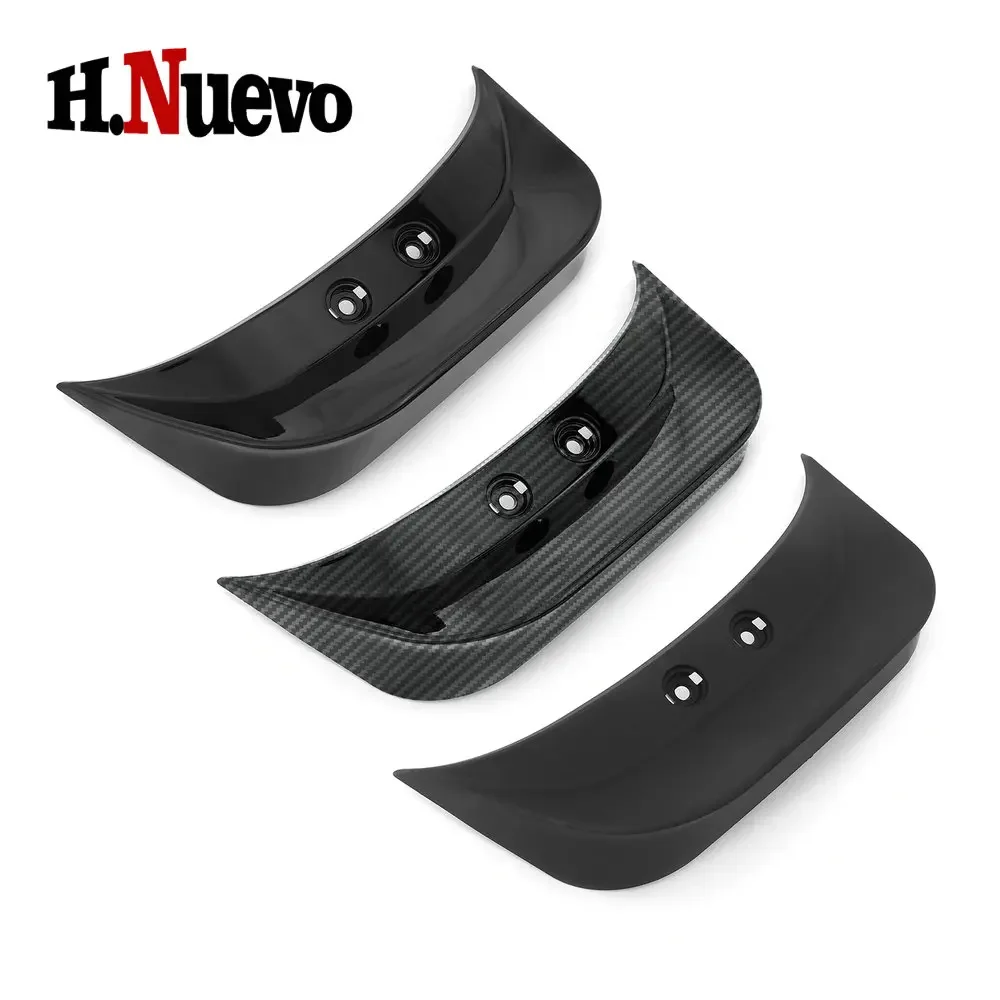 Motorcycle Ducktail Rear Grab Holder ABS Plastic Fairing Gloss Black Carbon For Vespa Sprint Primavera 150 2013-2021 2022 2023