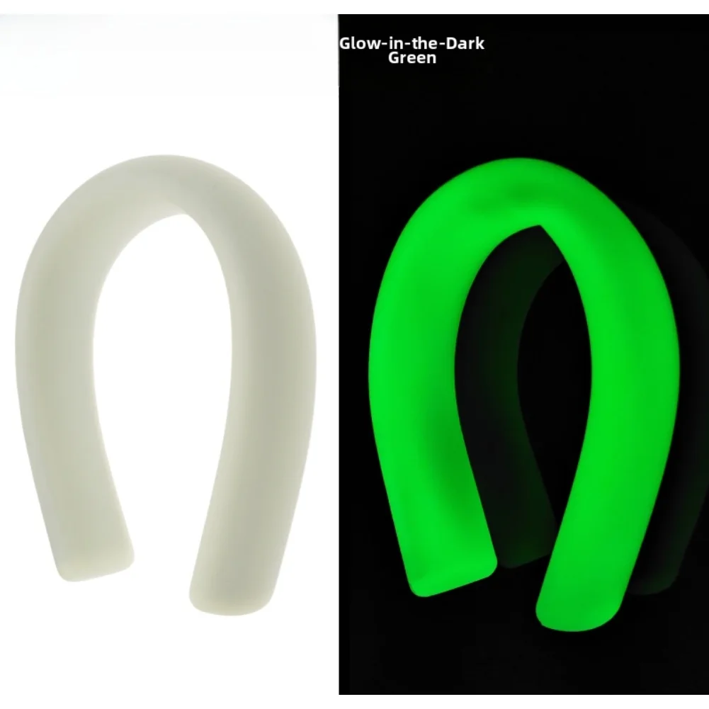 For Wetsuit Compatibility Adjustable Snorkel Weight 39*4*2.1cm Luminous Diving Weight Bendable Silicone Exterior