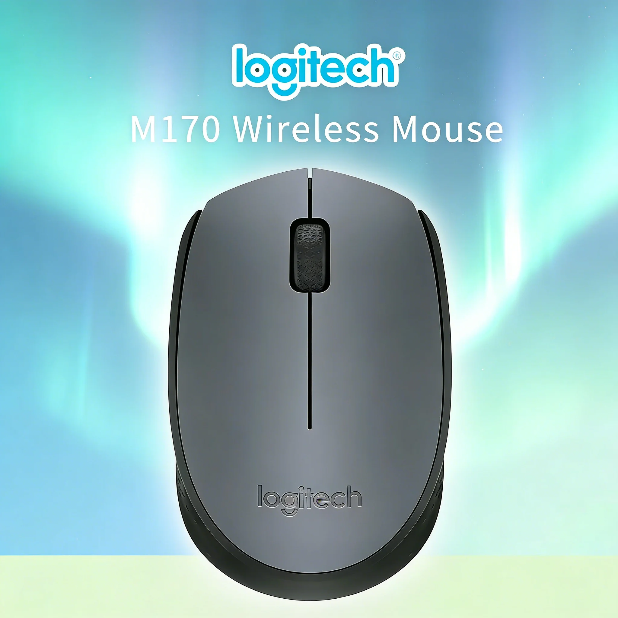 

Logitech M170 Silent Wireless Mouse Ergonomic Silent Clicks for Windows & Mac Multi-Device Sync DPI Tracking for Office Use