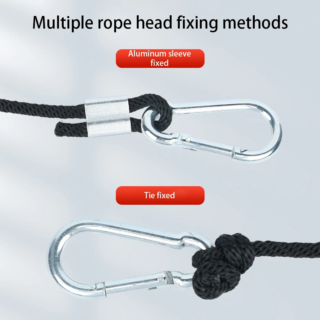 Balcony Flower Pot Hanger 1/8 Inch Flowerpot Light Hanging Rope Ratchets