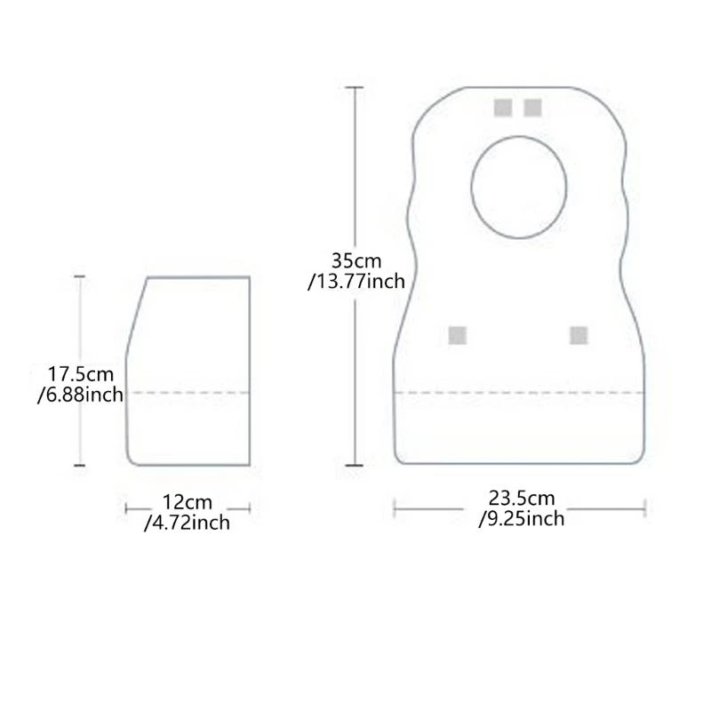 

10Pcs Disposable Feeding Bib Cotton Bib for Toddlers Newborns Cotton Drooling Apron Baby Burp Cloths Feeding Bib