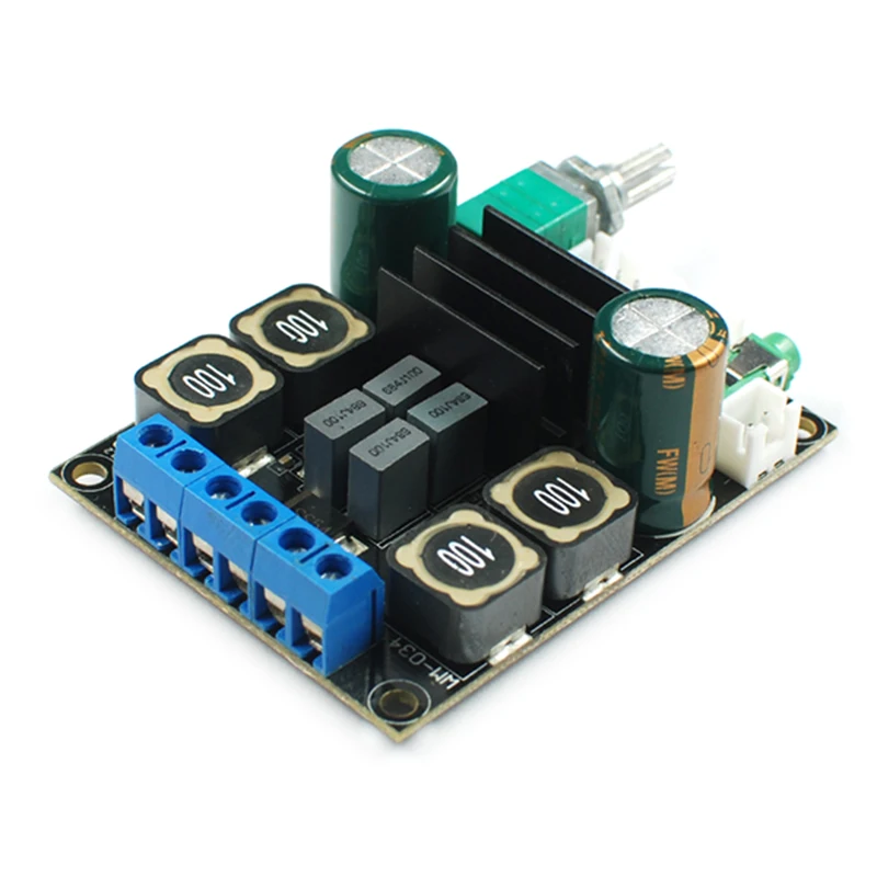 

TPA3116D2 High-power Digital HIFI Stereo 50W * 2 Dual Channel 2.0 Amplifier Board DC10-25V