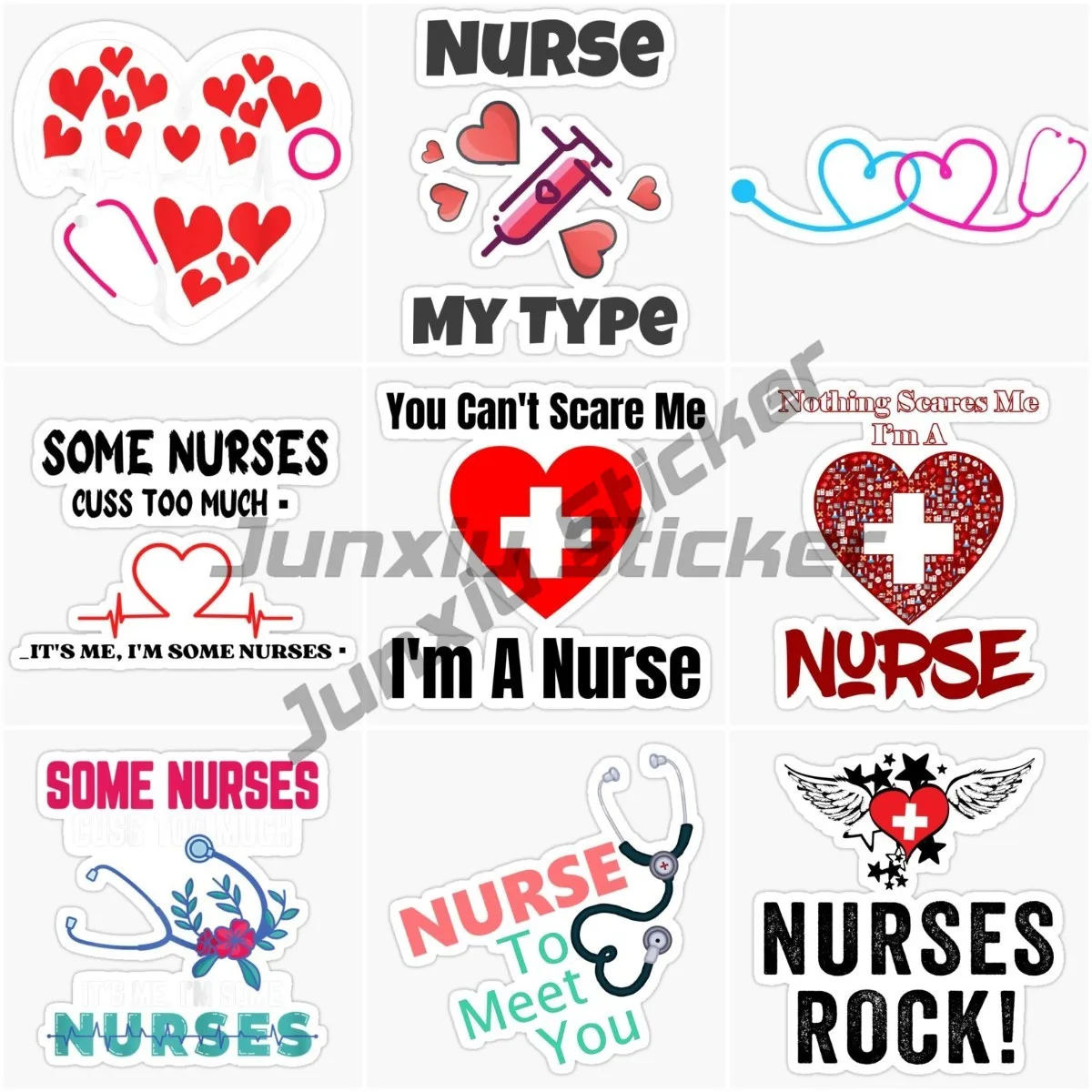 Be Nice To Me I Maybe Your Nurse Someday Funny Nurse Decal Sticker Truck Window Laptop Car Accessories Vinyl Waterproof Kk