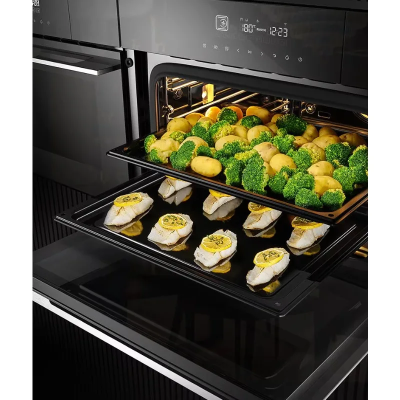 Premium Built-in Convection Oven, Multifunctional Commercial Steam Oven, Ideal for Professional Baking and Catering Use