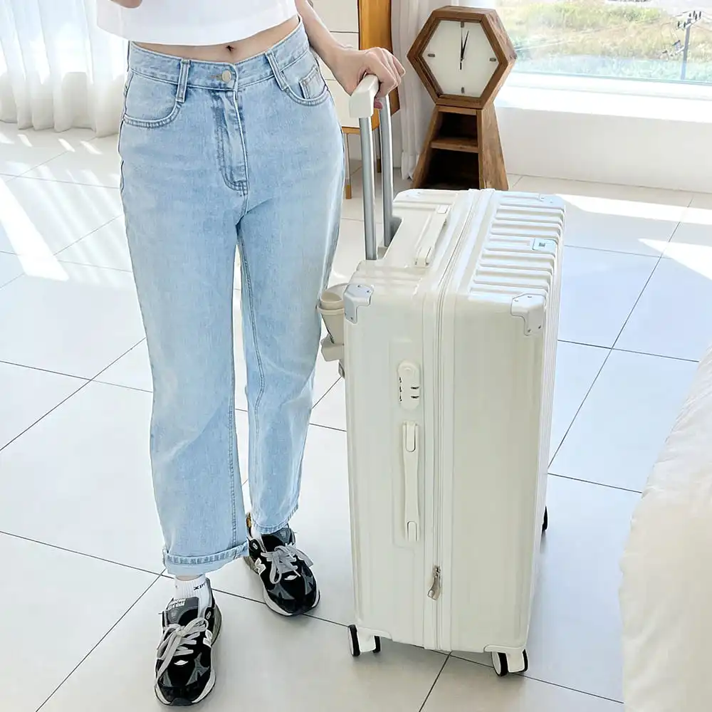 حامل أكواب، حامل سفر، حقيبة حمل الأمتعة، حقيبة سفر صلبة، أمتعة متوسطة/كبيرة، حقيبة سفر محلي/عالمي