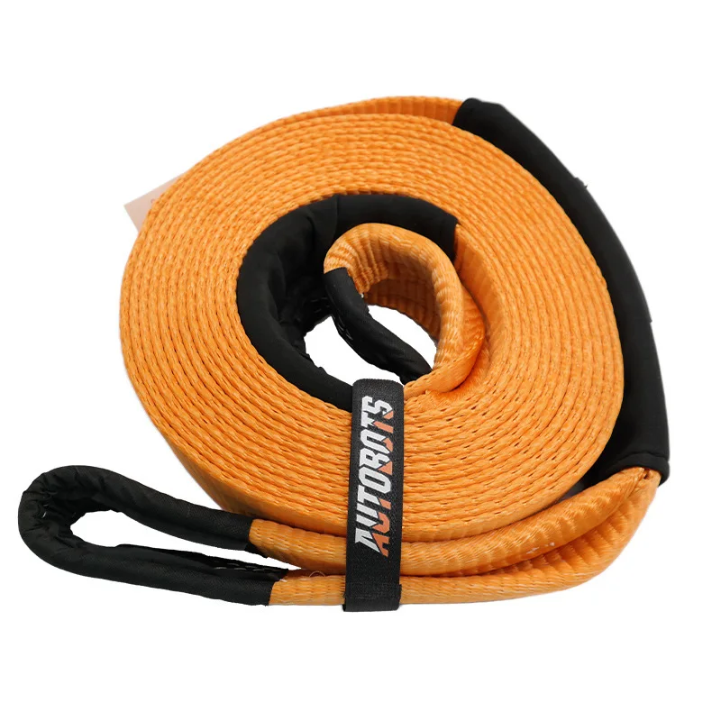 33000lb Recovery Snatch Strap Heavy Duty Recovery Tow Strap | 30ft x 3inch Vehicle Tow Strap Suits for 4x4 Offroad UTV ATV Truck