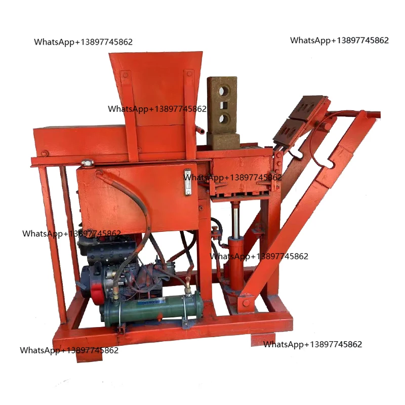 

Маленькая машина для производства глиняного кирпича Peiqi, ручной пресс, машина для изготовления грязевых блоков земли