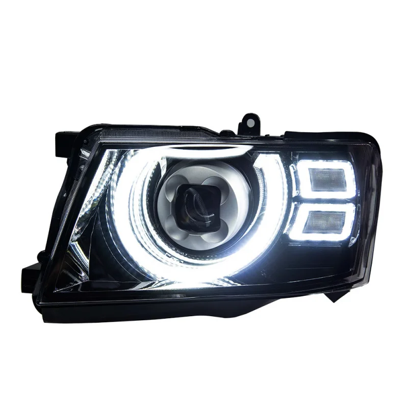 Suitable for 05-22 Nissan Patrol Y61 Headlight Assembly Modified LED Daytime Running Light Turn Signal