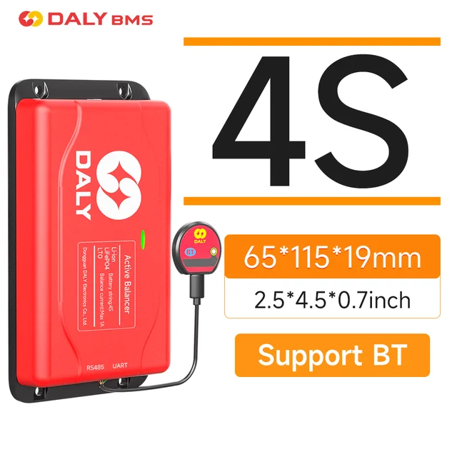 Daly Smart lifepo4 BMS K board 4S 12V 8S 24V16S 48V 3.2V 100A 60A BMS for 18650 BATTERY PACK RS485 CANBUS Communication