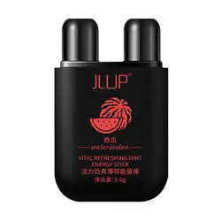 Melancia buraco duplo energização barra de energia aromaterapia inalador nasal vapores energéticos vara aromaterapia vara estimulante perfume