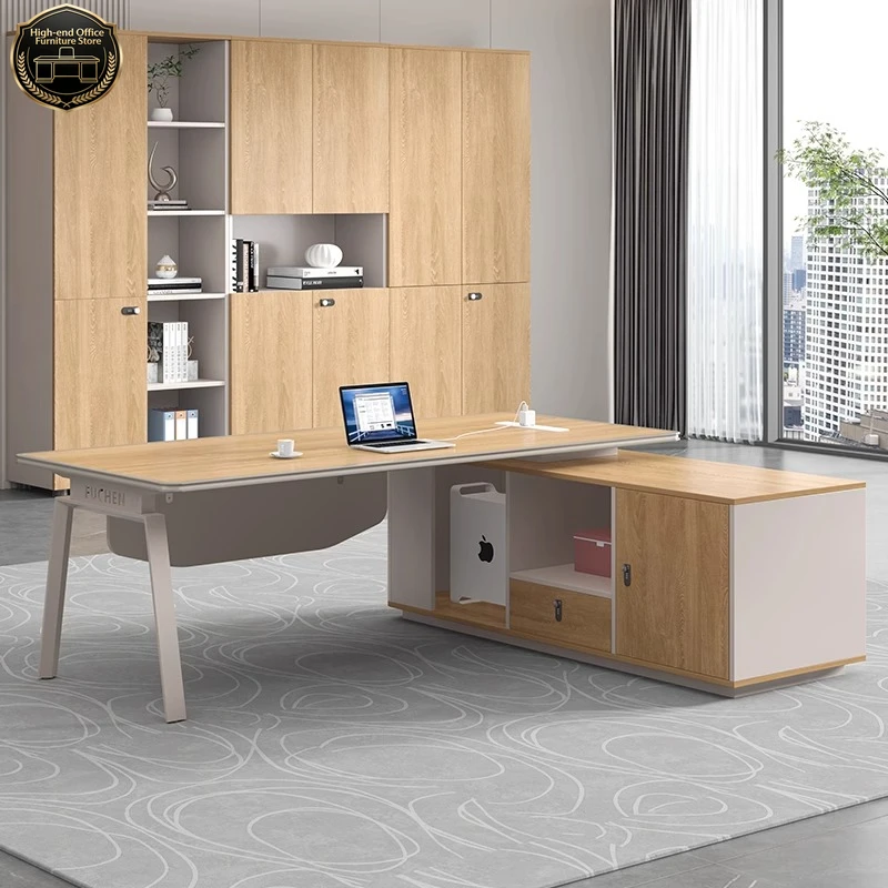 

Недорогой офисный стол для хранения документов, современный портативный угловой игровой стол для руководителя, мебель для офиса