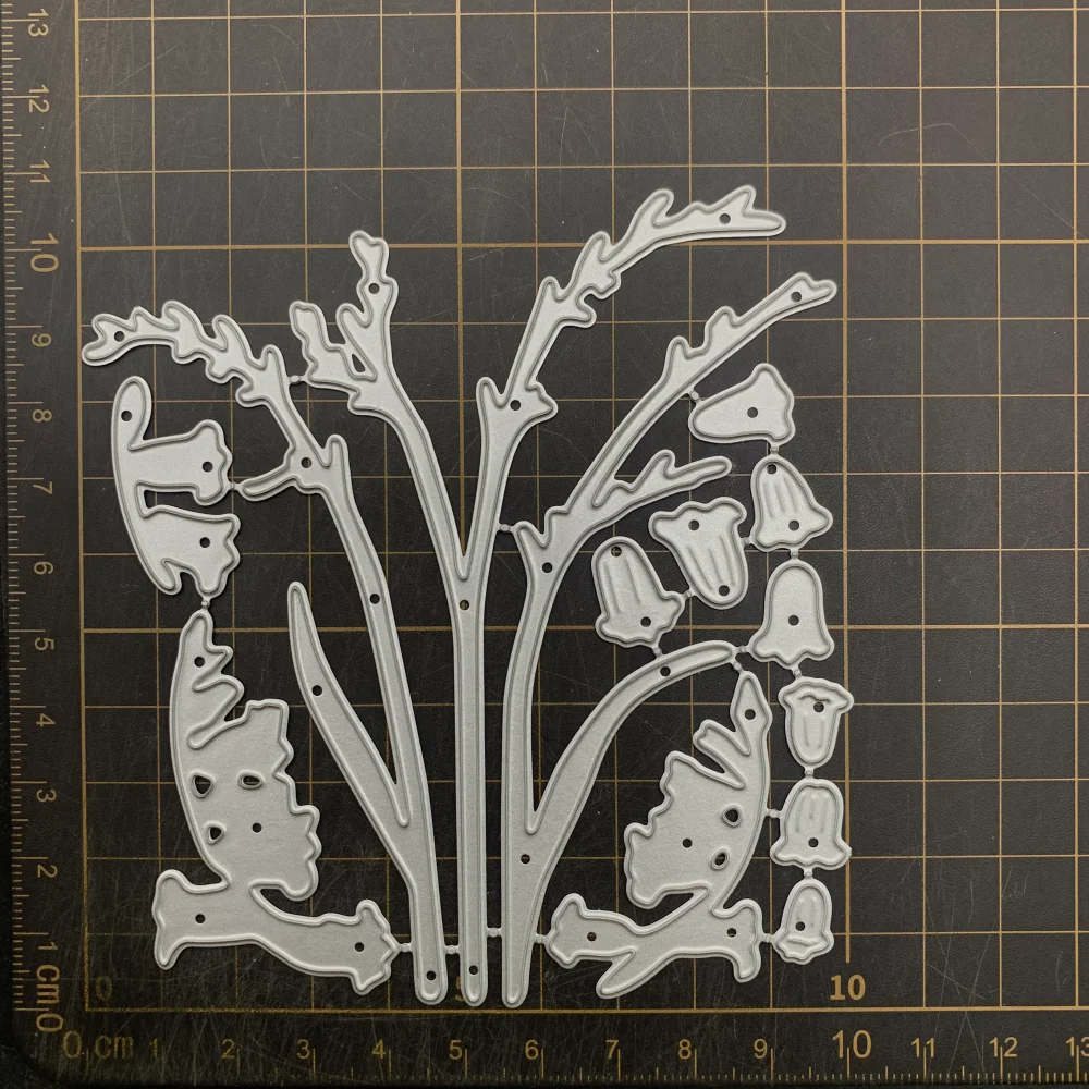 Garden Nature Floral Metal Cutting Dies Hydrangea Wildflower Tree Rose Die Cuts for Scrapbook Layout Handmade Greeting Card