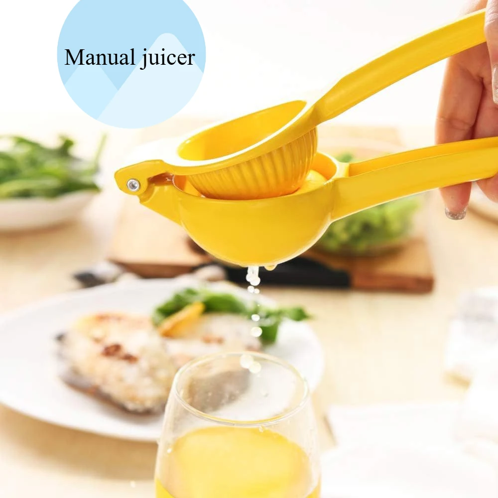 

Manual lemon clip fruit juicer