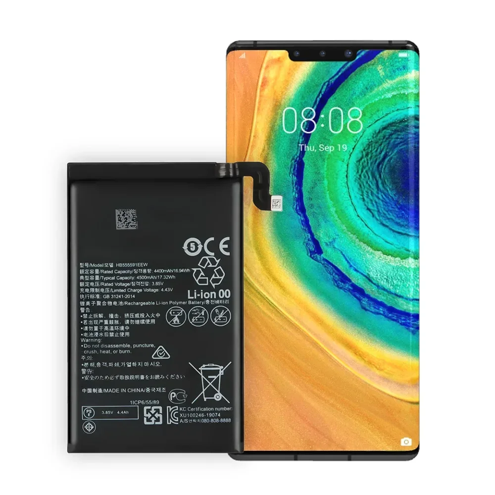 

New Battery Suitable For HUAWEI Phone Mate 30 Pro LIO-L09 L29 AL00 TL00 N29 AL10 TL10 High Capacity HB555591EEW New Battery