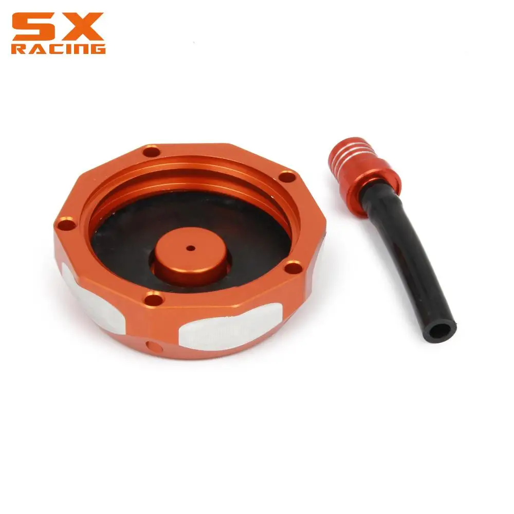 Motorcycle CNC Gas Fuel Petrol Tank Cap For KTM SX SXR EGS EXC MXC RXC LC4 SMR SMC 50 85 125 200 250 300 380 400 440 450 525 625