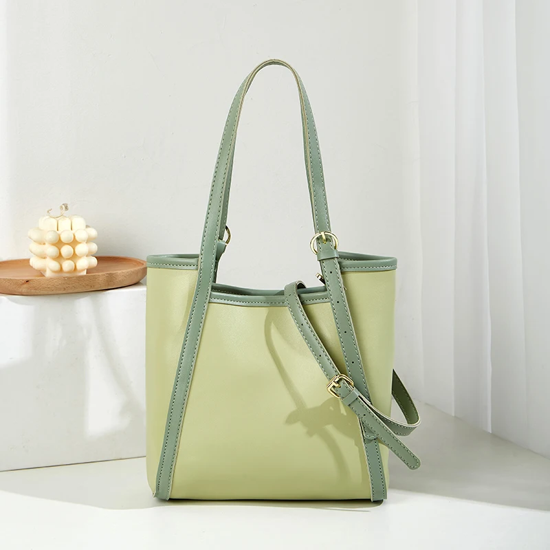 2-teiliges Set im neuen Stil, modische, vielseitige, minimalistische Damen-Hand- und Umhängetasche