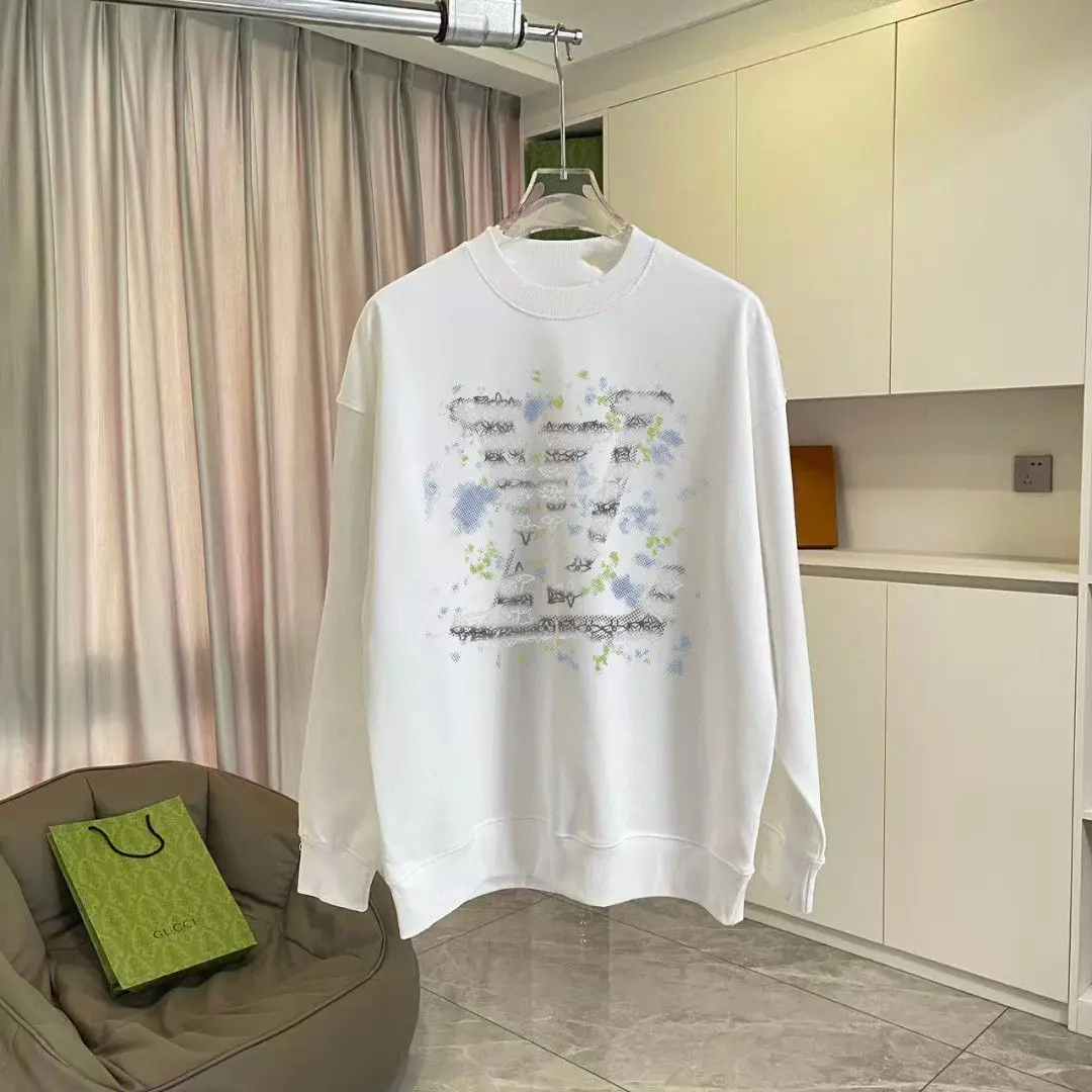 

The New Autumn and Winter Sweatshirt Features Oversized, Loose, Flowing and Laid-back Printed Patterns. It Is A Unisex Base