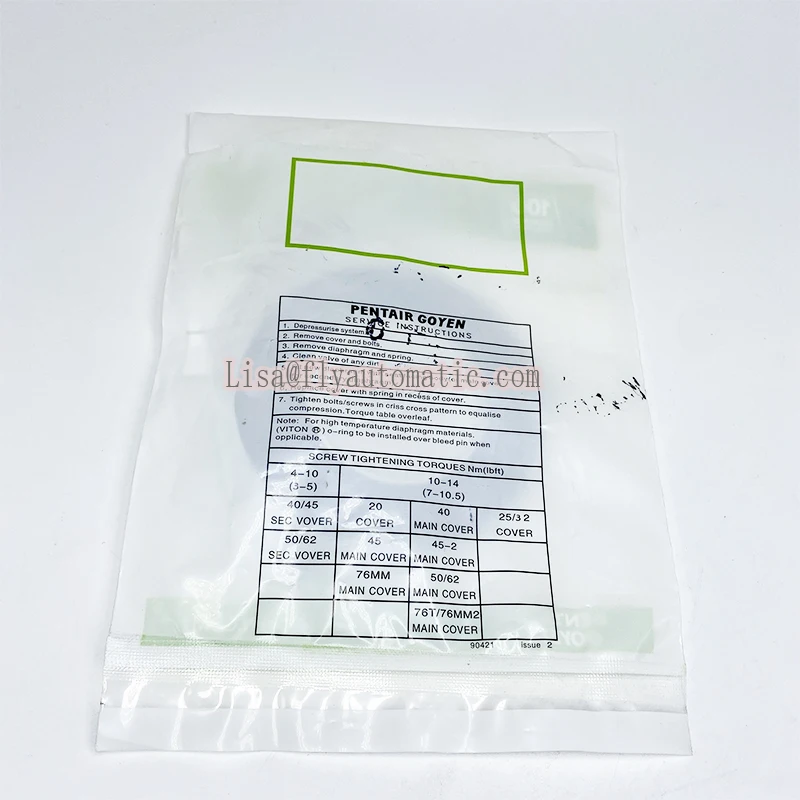 GOYEN K4000 M1182 Kit di riparazione membrana per valvola a impulsi CA40T RCA40T CA40DD RCA40MM