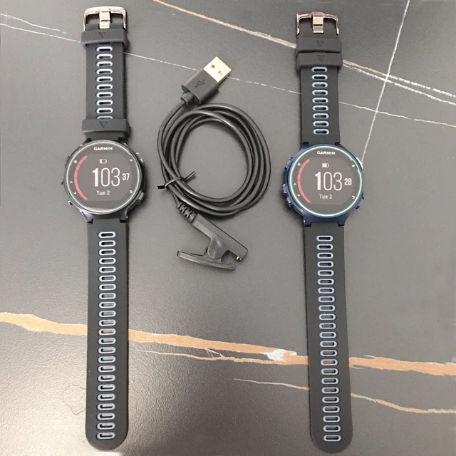 Garmin Forerunner 735XT Multisport Smart Running Cycling Watch Portugues muslimate garmin forerunner 735xt con cinturino USB 90 nuovo AliExpress 18