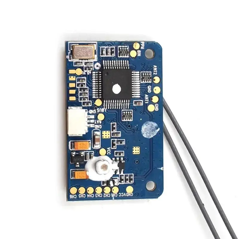 

Приемник Best-X6B 2.4G 6CH IBUS PPM PWM FS-X6B для передатчиков FLYSKY I10/I6S/I6/I6X/I4X для FPV-дронов