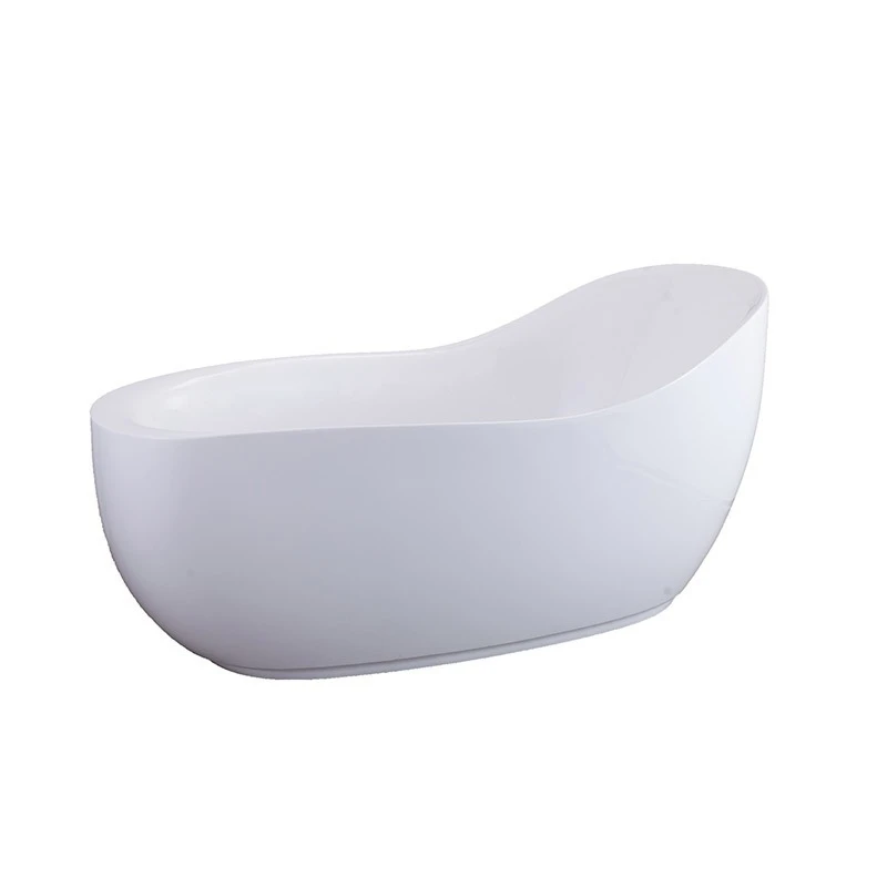 

Bathroom Large Unit Bathtub Hotel B & B Project Adult Thick Edge Oval Acrylic Bathtub