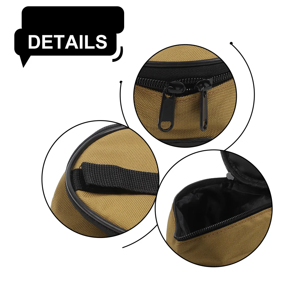 Lightweight Picnic Storage Bag Picnic Accessories 15CM* 12CM Camping Storage Solution Lightweight Compact Structure
